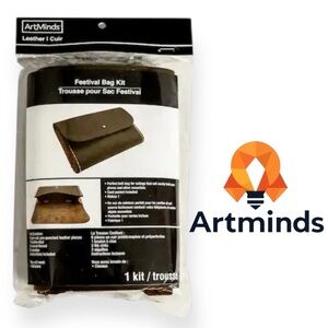 ArtMinds Festival Bag Kit Brown Leather DIY Bag